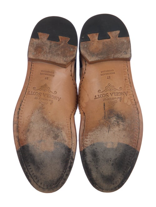 The Office of Angela Scott Canvas Oxfords