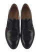 The Office of Angela Scott Leather Lasercut Accents Oxfords