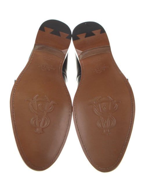 The Office of Angela Scott Patent Leather Derby Shoes