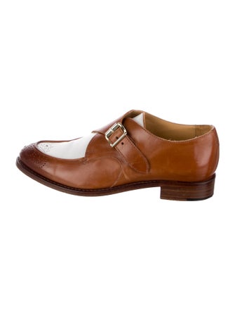 The Office of Angela Scott Leather Oxfords