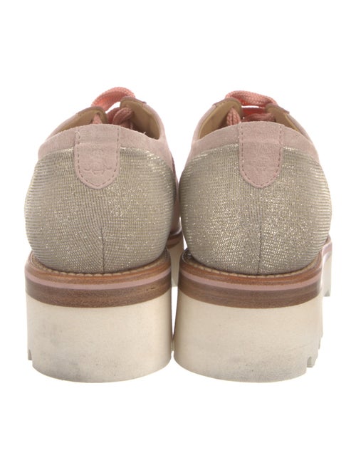 The Office of Angela Scott Suede Lasercut Accents Oxfords