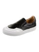 The Office of Angela Scott Leather Colorblock Pattern Sneakers