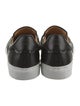 The Office of Angela Scott Leather Colorblock Pattern Sneakers