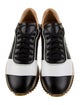 The Office of Angela Scott Leather Printed Sneakers