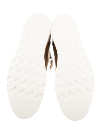 The Office of Angela Scott Neoprene Glitter Accents Lace-Up Boots