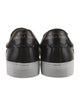 The Office of Angela Scott Leather Colorblock Pattern Sneakers