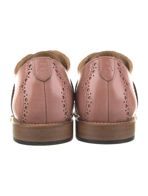 The Office of Angela Scott Leather Lasercut Accents Oxfords