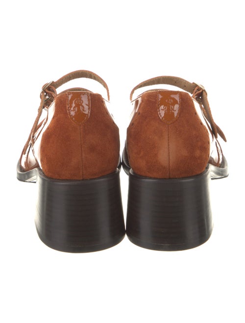 The Office of Angela Scott Patent Leather Pumps