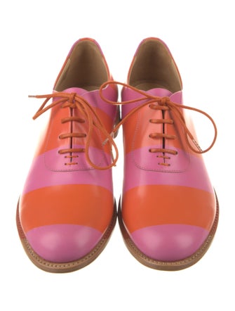 The Office of Angela Scott Leather Oxfords