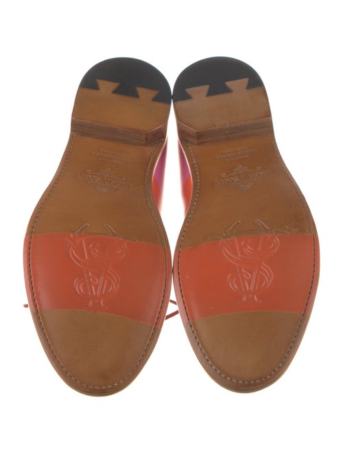 The Office of Angela Scott Leather Oxfords