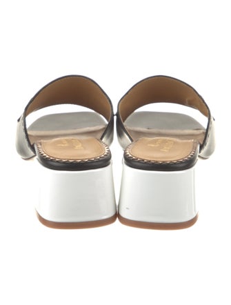 The Office of Angela Scott Leather Fringe Trim Accent Slides