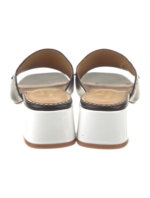 The Office of Angela Scott Leather Fringe Trim Accent Slides