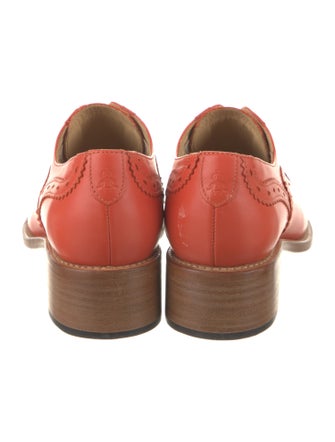 The Office of Angela Scott Leather Oxfords