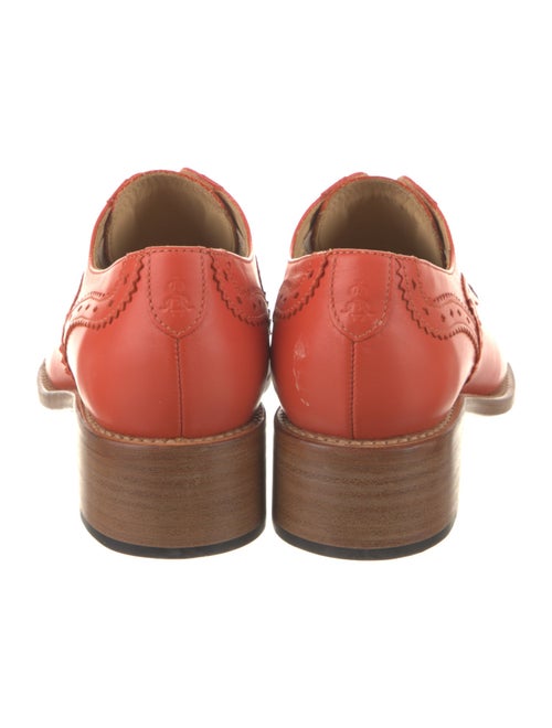 The Office of Angela Scott Leather Oxfords