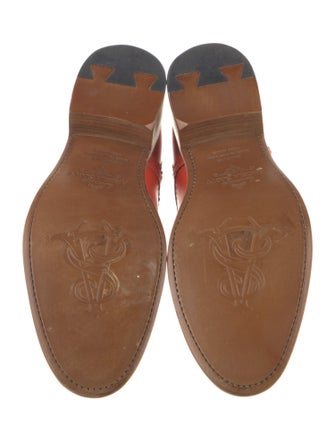 The Office of Angela Scott Leather Oxfords