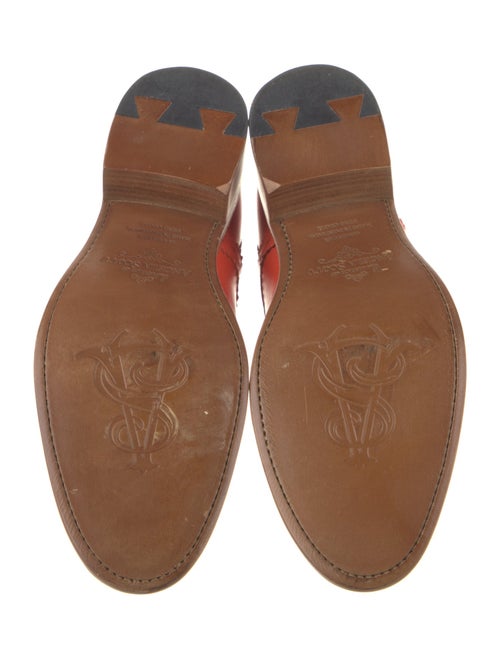 The Office of Angela Scott Leather Oxfords