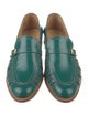The Office of Angela Scott Leather Loafers