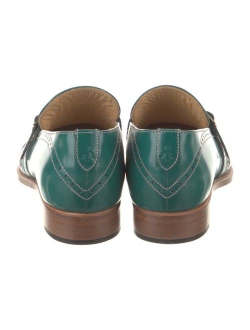 The Office of Angela Scott Leather Loafers