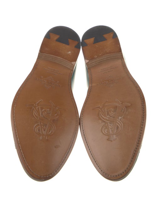 The Office of Angela Scott Leather Loafers