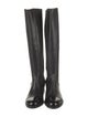 The Office of Angela Scott Leather Riding Boots