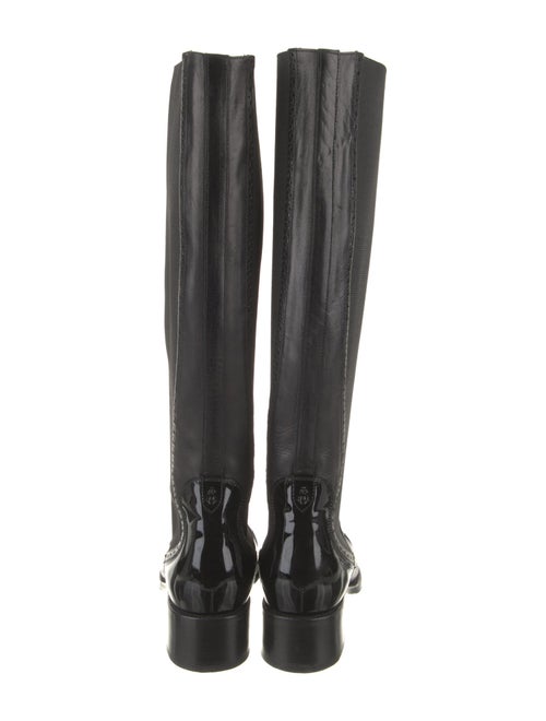 The Office of Angela Scott Leather Riding Boots