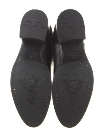 The Office of Angela Scott Leather Riding Boots