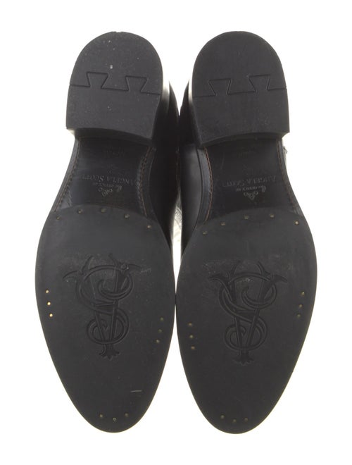 The Office of Angela Scott Leather Riding Boots