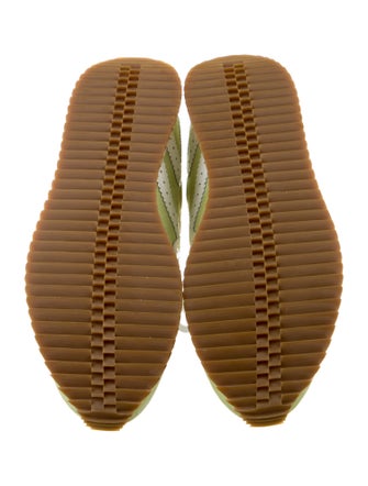 The Office of Angela Scott Suede Printed Sneakers