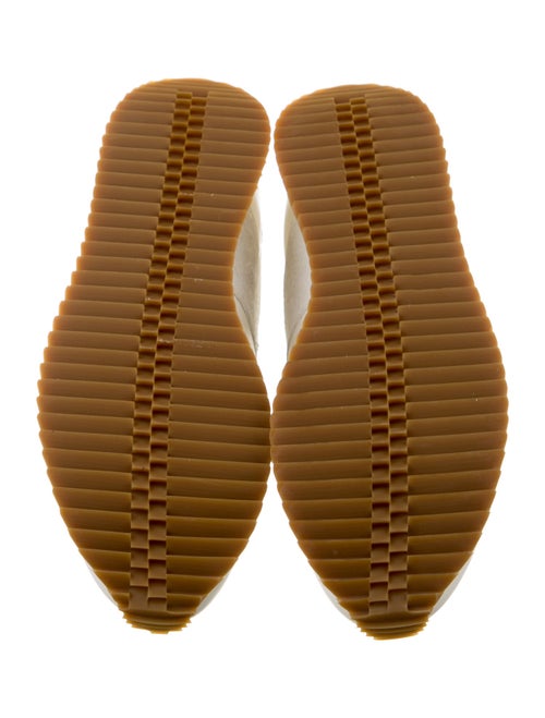 The Office of Angela Scott Leather Printed Athletic Sneakers