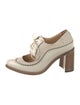 The Office of Angela Scott Canvas Scalloped Accent Pumps