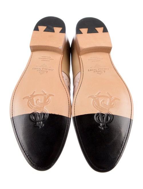 The Office of Angela Scott Leather Lasercut Accents Oxfords