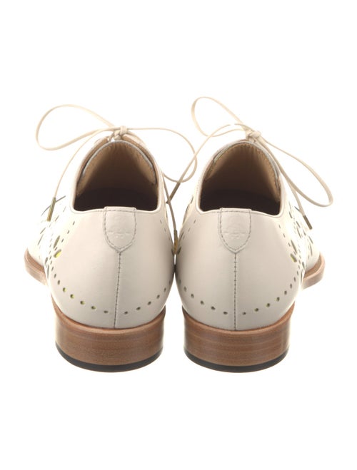 The Office of Angela Scott Leather Lasercut Accents Oxfords