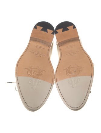 The Office of Angela Scott Leather Lasercut Accents Oxfords