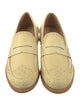 The Office of Angela Scott Leather Lasercut Accents Loafers