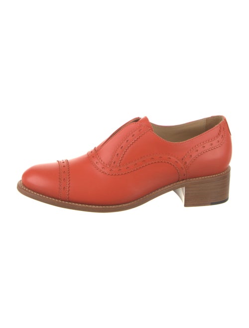 The Office of Angela Scott Leather Lasercut Accents Oxfords