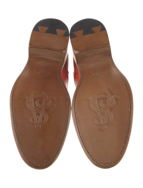 The Office of Angela Scott Leather Lasercut Accents Oxfords