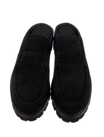 The Office of Angela Scott Suede Leather Trim Embellishment Sneakers