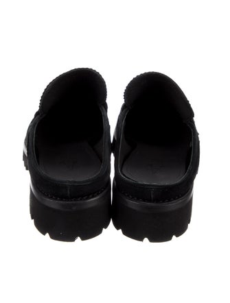 The Office of Angela Scott Suede Leather Trim Embellishment Sneakers