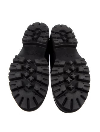 The Office of Angela Scott Suede Leather Trim Embellishment Sneakers