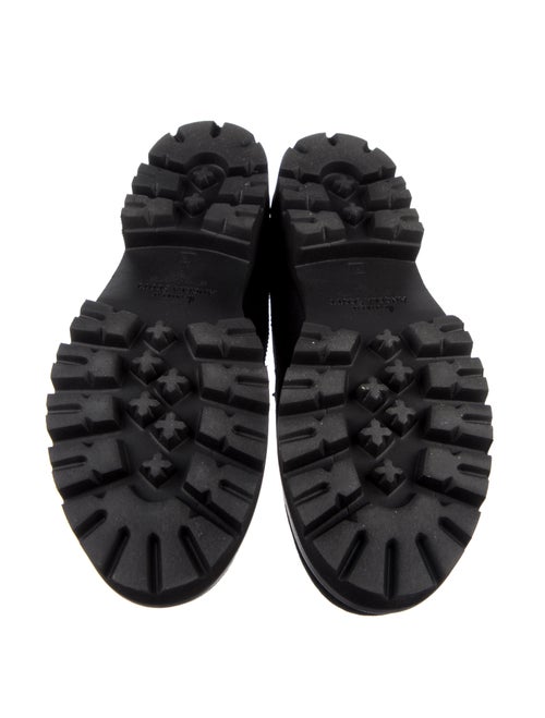 The Office of Angela Scott Suede Leather Trim Embellishment Sneakers