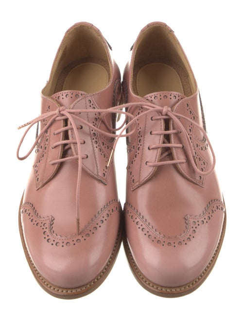 The Office of Angela Scott Leather Lasercut Accents Oxfords