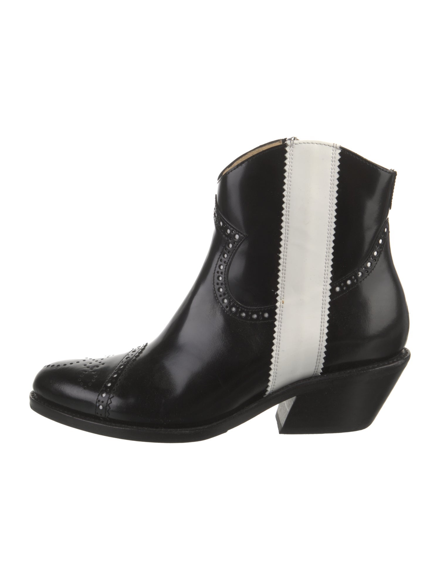 The Office of Angela Scott Leather Western Boots