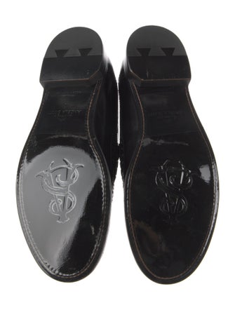 The Office of Angela Scott Patent Leather Loafers