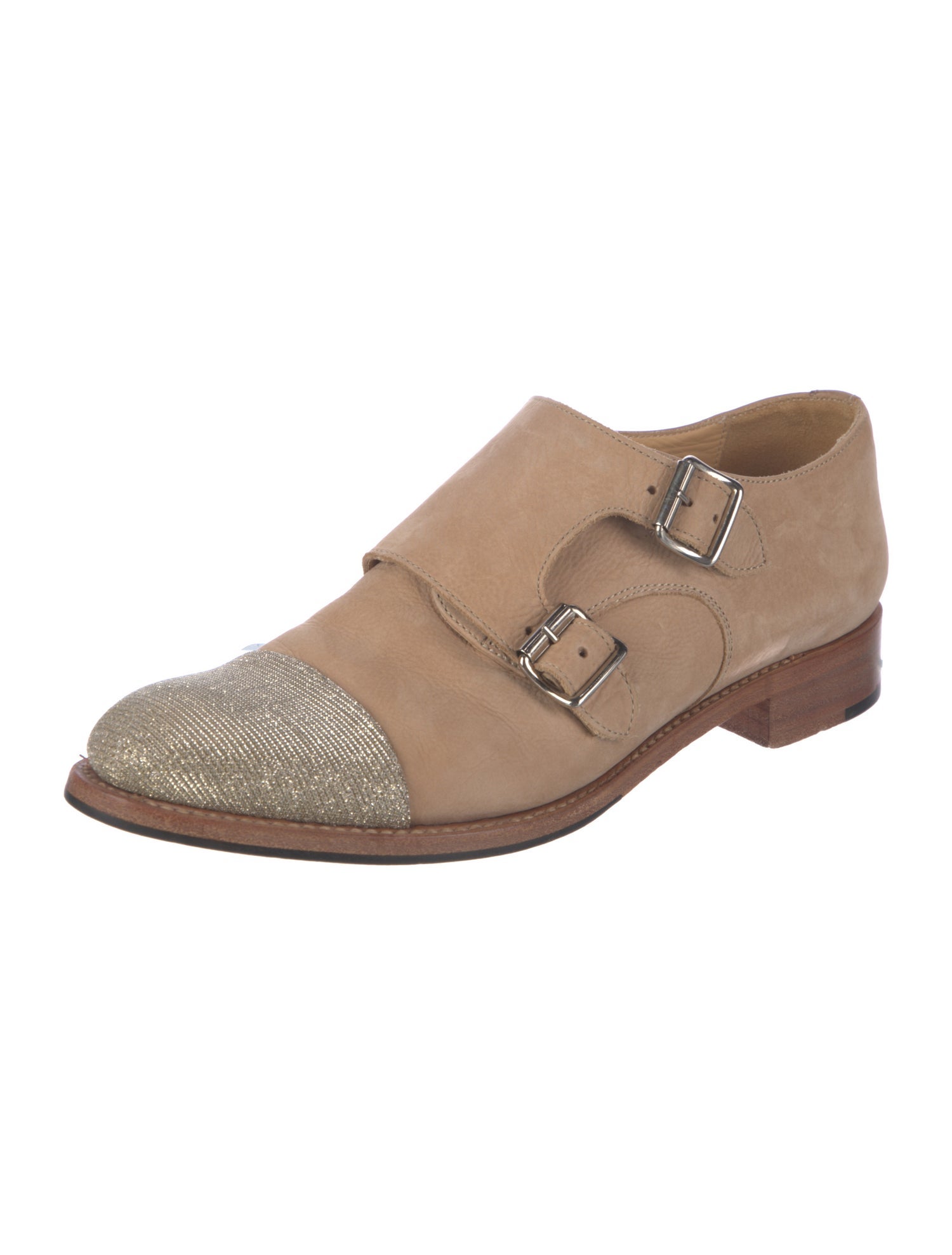 The Office of Angela Scott Leather Oxfords
