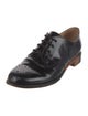 The Office of Angela Scott Leather Oxfords