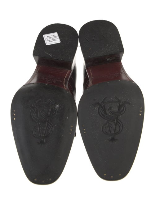 The Office of Angela Scott Leather Pumps