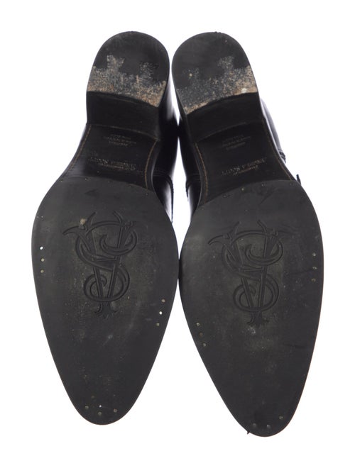 The Office of Angela Scott Leather Loafer Sneakers