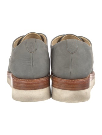 The Office of Angela Scott Suede Colorblock Pattern Mules