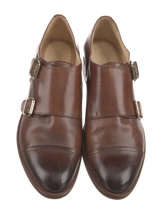 The Office of Angela Scott Leather Oxfords