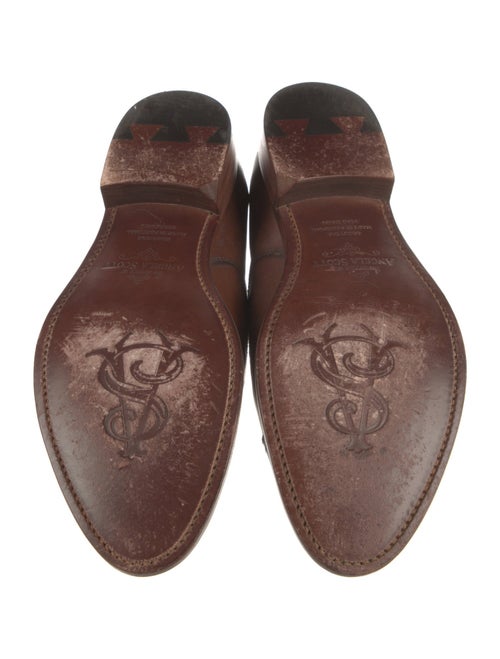 The Office of Angela Scott Leather Oxfords